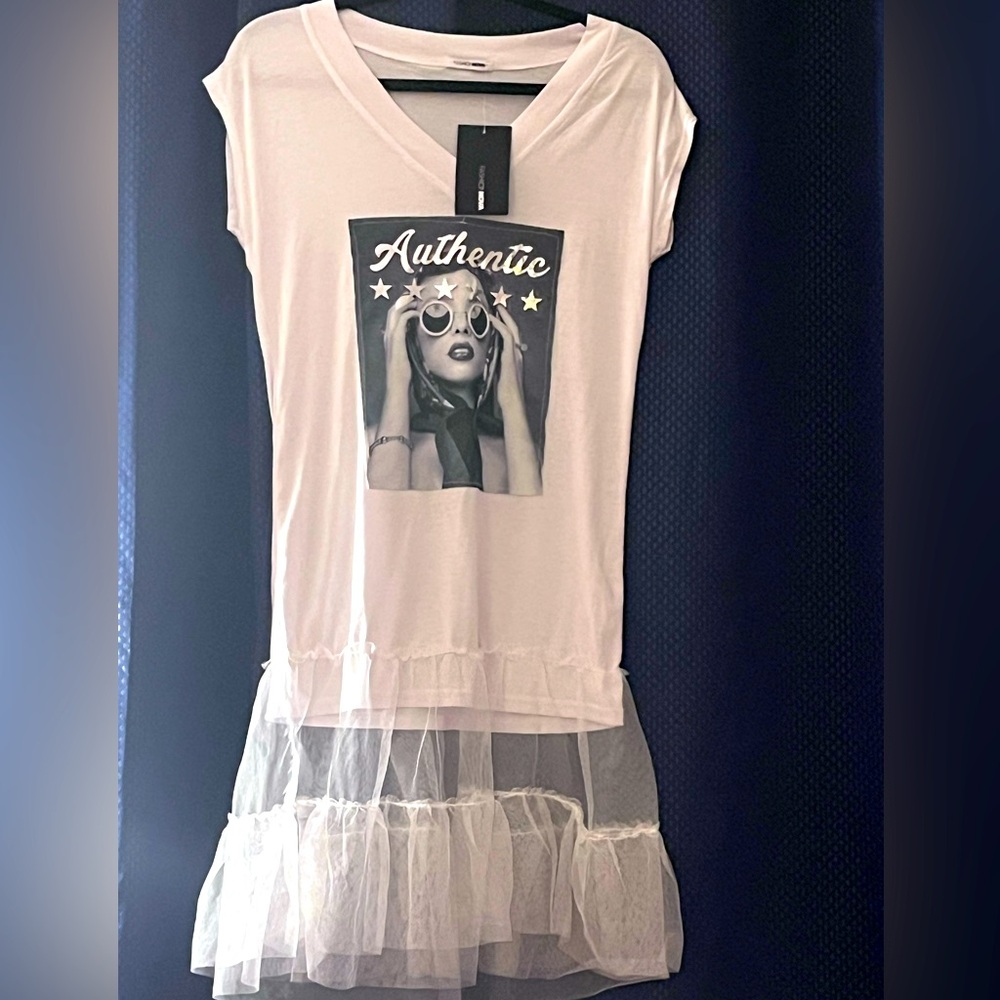White Fashion Nova Tunic
